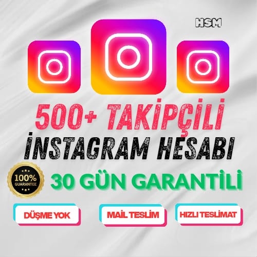  ⭐️ 2013++500 TAKİPÇİLİ HESAP İNST⭐️