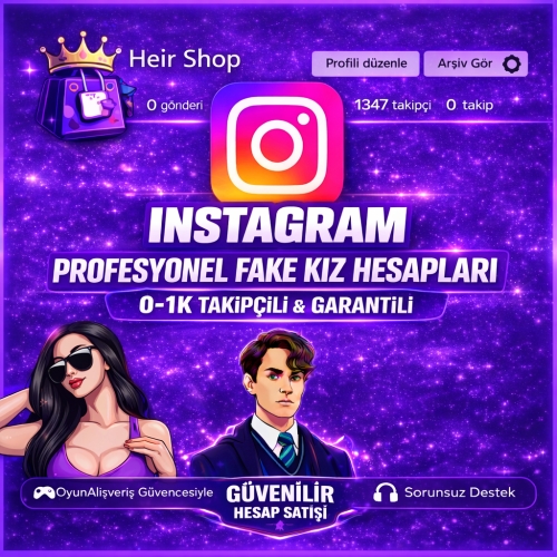 ⭐ PROFESYONEL FAKE KIZ HESABI ⭐