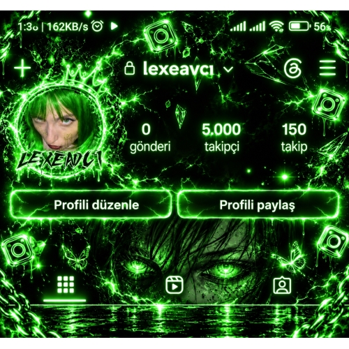 INSTAGRAM HESAP 5000 TAKİPÇİLİ KALİTELİ HESAP