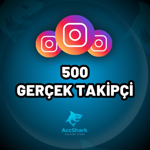  Instagram 500 Gerçek Takipçi - Düşüş Yok