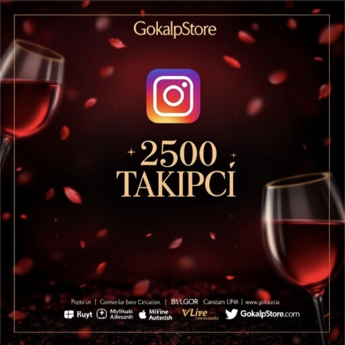  2500 TAKİPÇİ INSTAGRAM