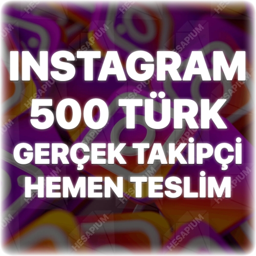  Instagram 500 Türk Takipçi - Keşfet Etkili