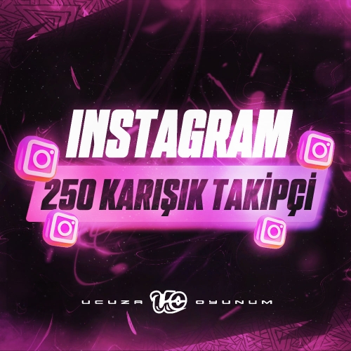  ⚡ ÇALIŞIYOR - 250 Adet İnstagram Karışık Takipçi
