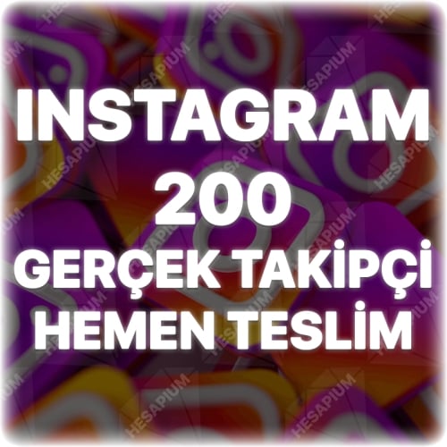  ÇALIŞAN - Instagram 200 Takipçi - Keşfet Etkili