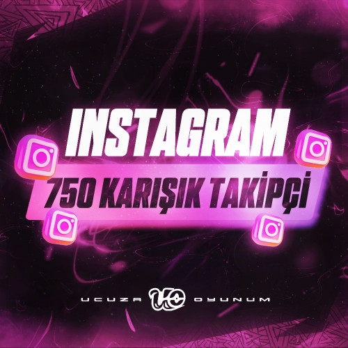  ⚡ ÇALIŞIYOR - 750 Adet İnstagram Karışık Takipçi