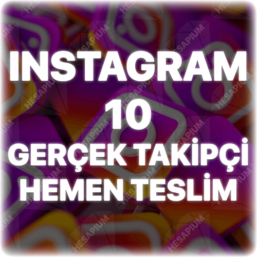  Instagram 10 Gerçek Takipçi - Keşfet Etkili
