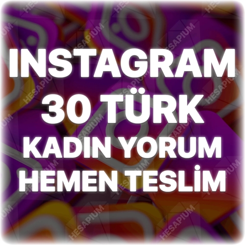  Instagram 30 Organik Türk Kadın Yorum - Keşfet Etkili