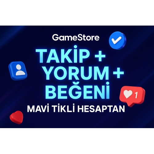  Mavi Tikli Hesaptan 3 ETKİLEŞİM