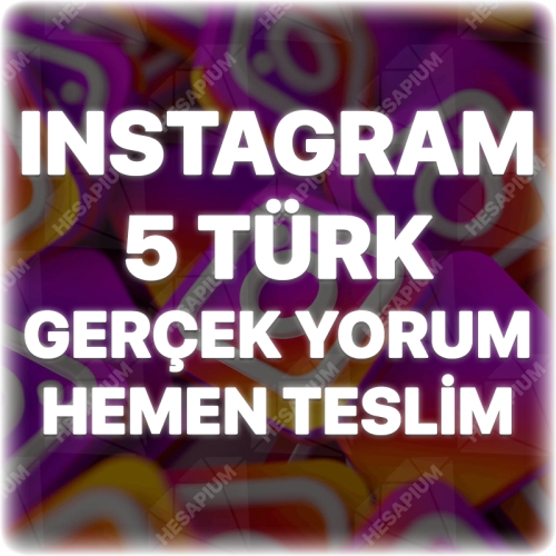  Instagram 5 Organik Türk Yorum - Keşfet Etkili