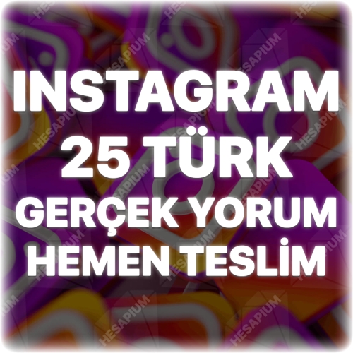  Instagram 25 Organik Yorum - Keşfet Etkili