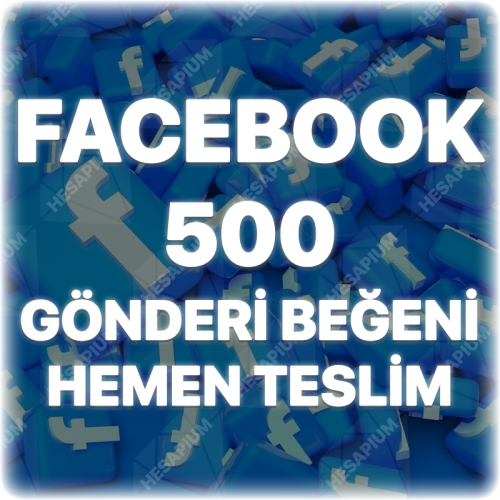  Facebook 500 Organik Gönderi Beğeni - Algoritma Etkili