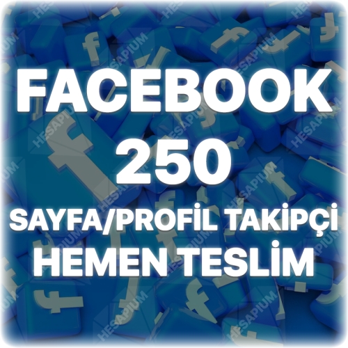  Facebook 250 Sayfa  Profil Takipçi - Algoritma Etkili
