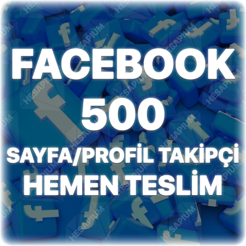  Facebook 500 Sayfa  Profil Takipçi - Algoritma Etkili