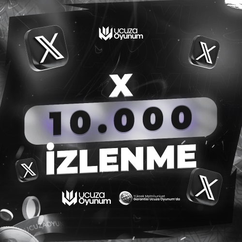  ⚡ ÇALIŞIYOR - Twitter X 10.000 İzlenme