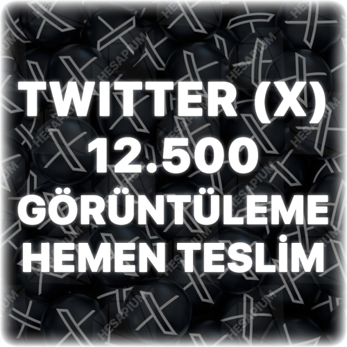  Twitter X 12.500 Görüntülenme - Trend Etkili