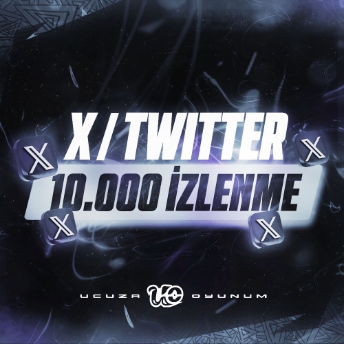  ⚡ ÇALIŞIYOR - 10.000 Adet X Twitter İzlenme