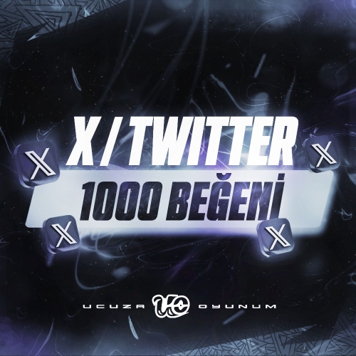  ⚡ ÇALIŞIYOR - 1000 Adet X Twitter Beğeni