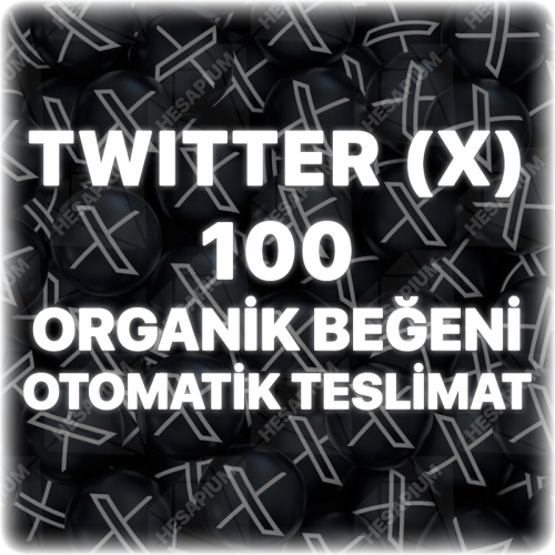  Twitter X 100 Organik Beğeni - Trend Etkili