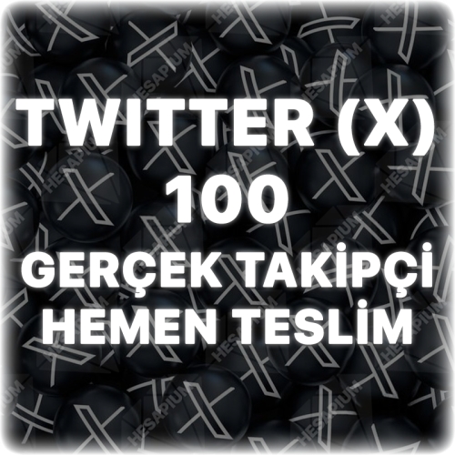  Twitter X 100 Gerçek Takipçi - Trend Etkili