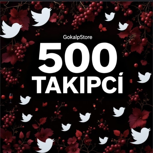  500 TAKİPÇİ TWİTTER  X