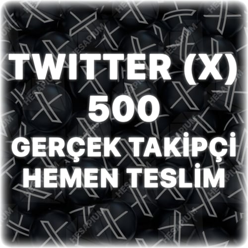  Twitter X 500 Organik Takipçi - Trend Etkili