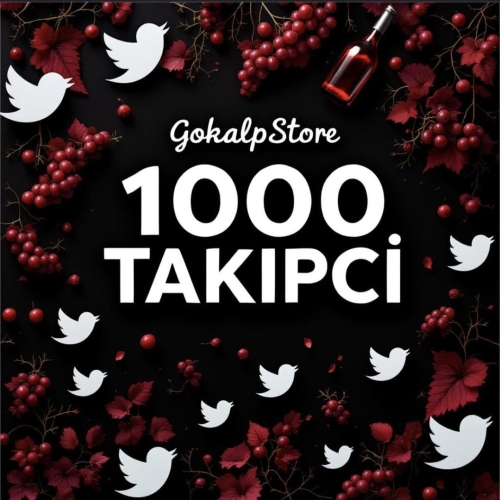  1000 TAKİPÇİ TWİTTER  X