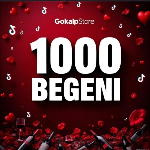  1000 BEĞENİ TİKTOK
