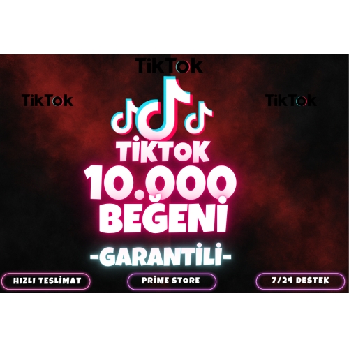  ✨ANLIK TİKTOK 10.000 BEĞENİ✨