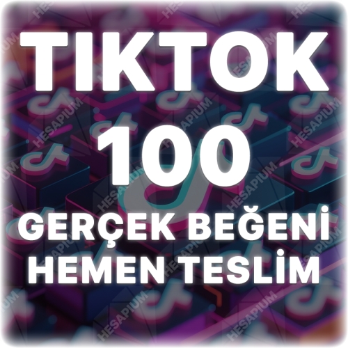  TikTok 100 Gerçek Beğeni - Keşfet Etkili