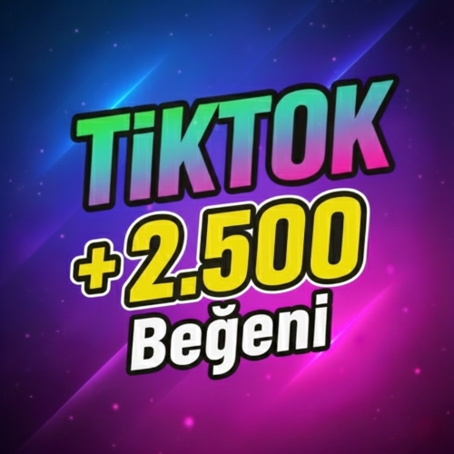  ✨EN UYGUNU TikTok +2.500 Beğeni FP