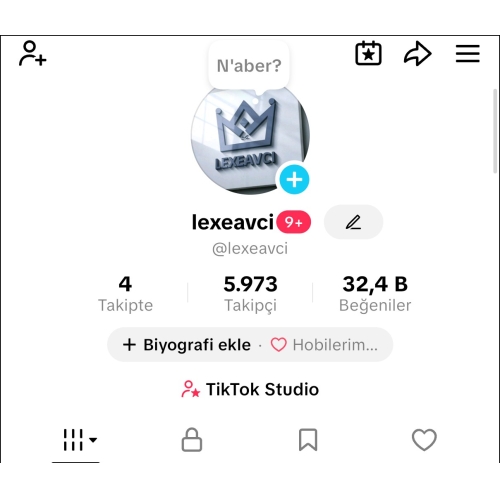  TİK TOK HESAP 6K TÜRK TAKİPÇİLİ KALİTELİ