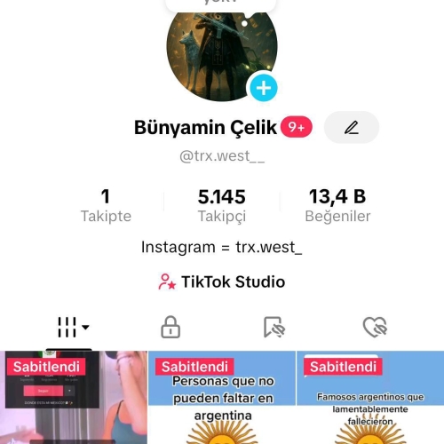  TİK TOK 5K TAKİPÇİLİ HESAP