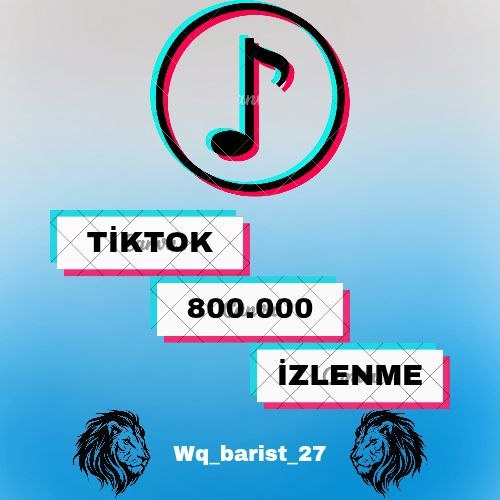  ⚡ 800.000 TikTok İzlenme