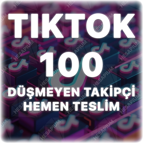  TikTok 100 Gerçek Takipçi - Düşüş Yok