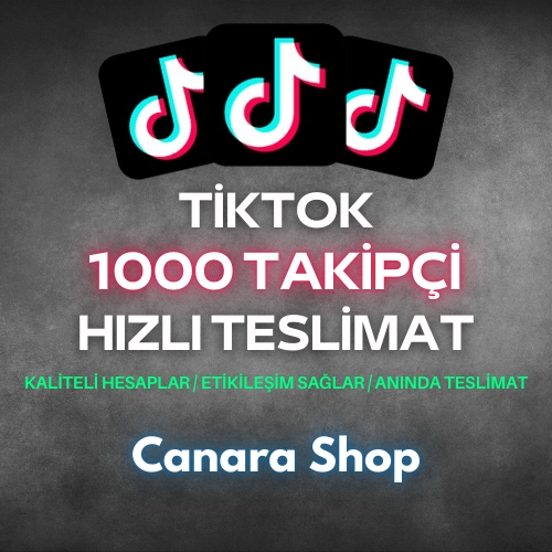 ⭐TİKTOK 1000 TAKİPÇİ - HIZLI TESLİMAT