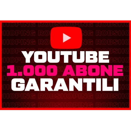  ⭐✅ORGANİK + ÖMÜR BOYU⭐1000 YOUTUBE ABONE⭐