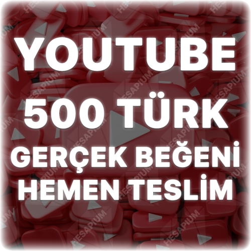  Youtube 500 Organik Türk Beğeni - Önerilen Video Etkili