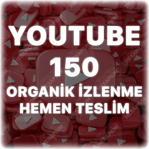  Youtube 150 Organik İzlenme - Önerilen Video Etkili