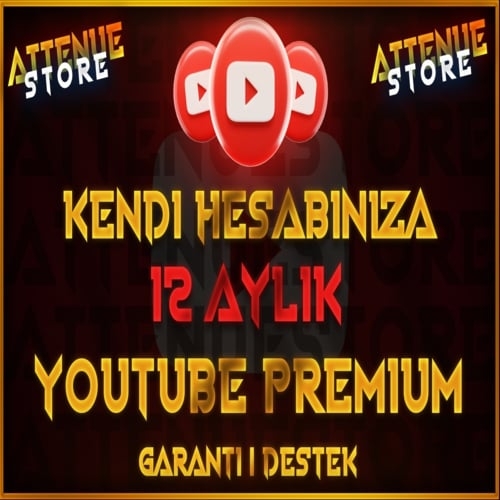  ⭐12 AYLIK KENDİ HESABINIZA YOUTUBE PREMİUM⭐