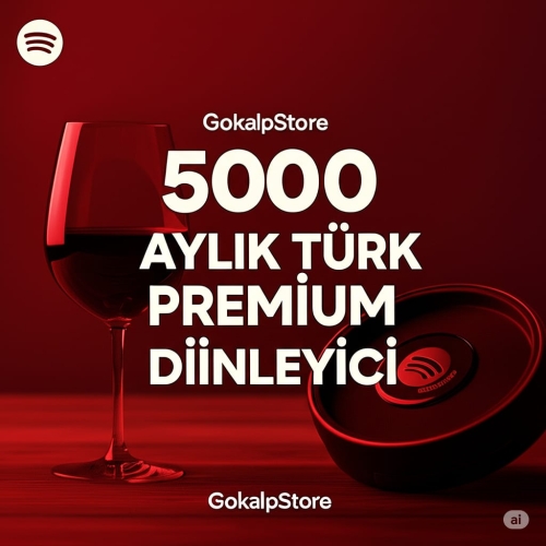  5000 AYLIK TÜRK DİNLEYİCİ SPOTİFY