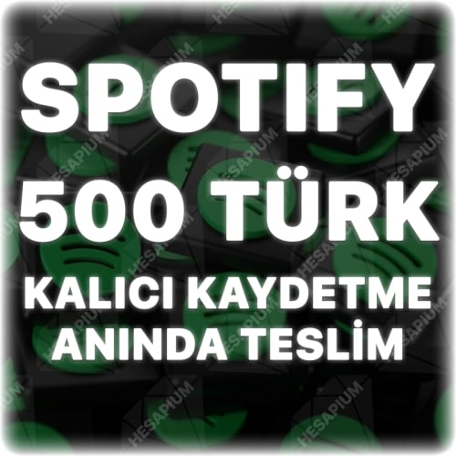  Spotify 500 Organik Türk Takipçi - Algoritma Etkili