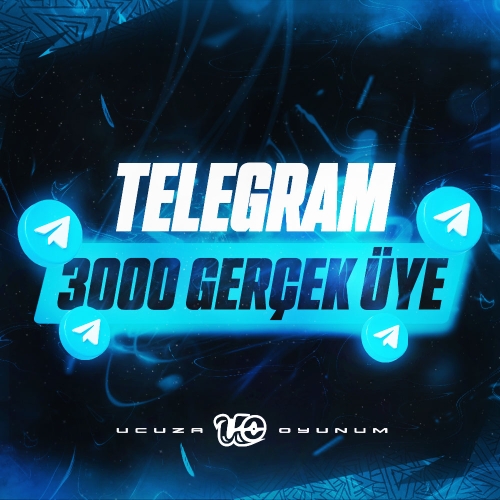  ⚡ ÇALIŞIYOR - Telegram 3000 Adet Kanal - Grup Üyesi