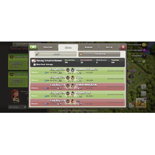  Clash of clans klan