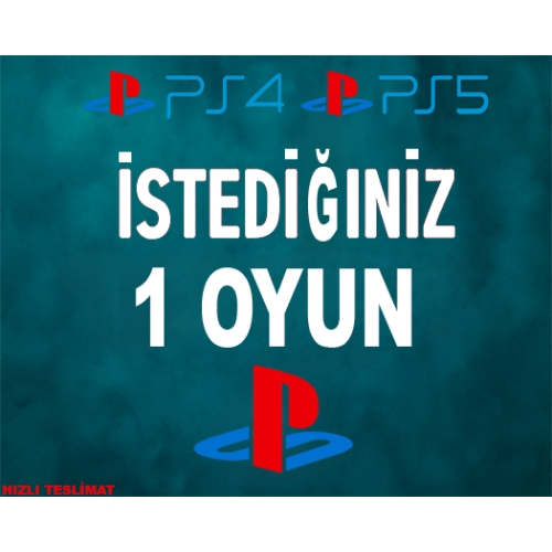  İSTEDİĞİNİZ 1 OYUN +GARANTİ