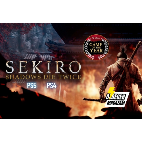  SEKİRO SHADOWS D.T PS5PS4 + GARANTİ +DESTEK