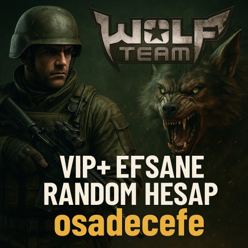  ⭐ Wolfteam  VIP+ Efsane Random Hesap ?