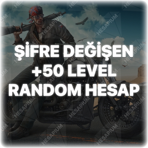  ZULA ŞİFRE DEĞİŞEN +50 LEVEL RANDOM HESAP