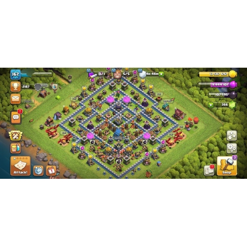  ? TH12 ? heroes:  57-58-36-30  ? good account #amj