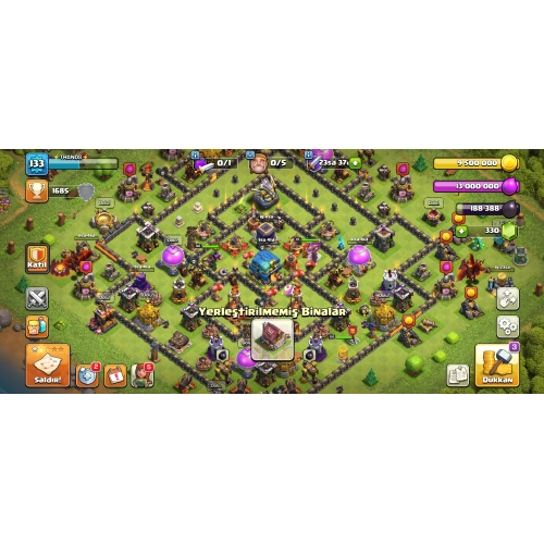  Clash of clans 12 lvl bb sudan ucuz