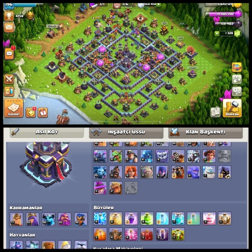  Th15 196 level mükemmel hesap